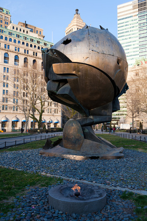 20110317-560 -The Sphere- from the World Trade Center