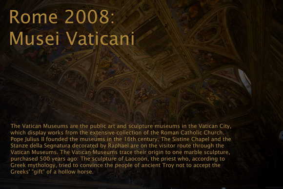 Titel Musei Vaticani