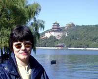 [991017-171] Sabine am Kunming-See