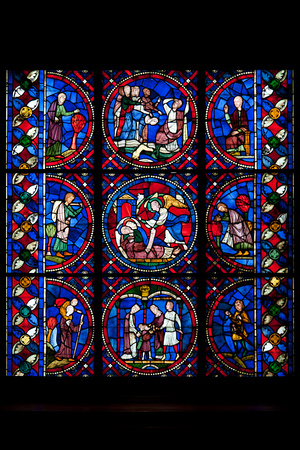 20110313-221 Stained Glass from the Cathedral of Soissons