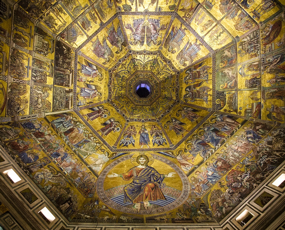 20091211-016 Kuppel der Battistero San Giovanni