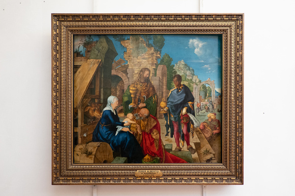 Uffizien: Albrecht Dürer - Anbetung der Könige