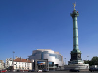 Place de la Bastille und Umgebung