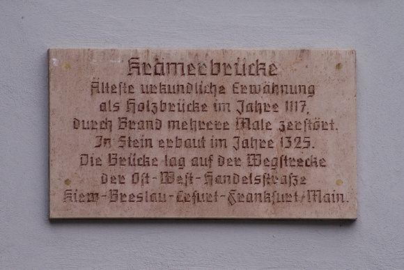 20070219-032  Die Krämerbrücke in Erfurt